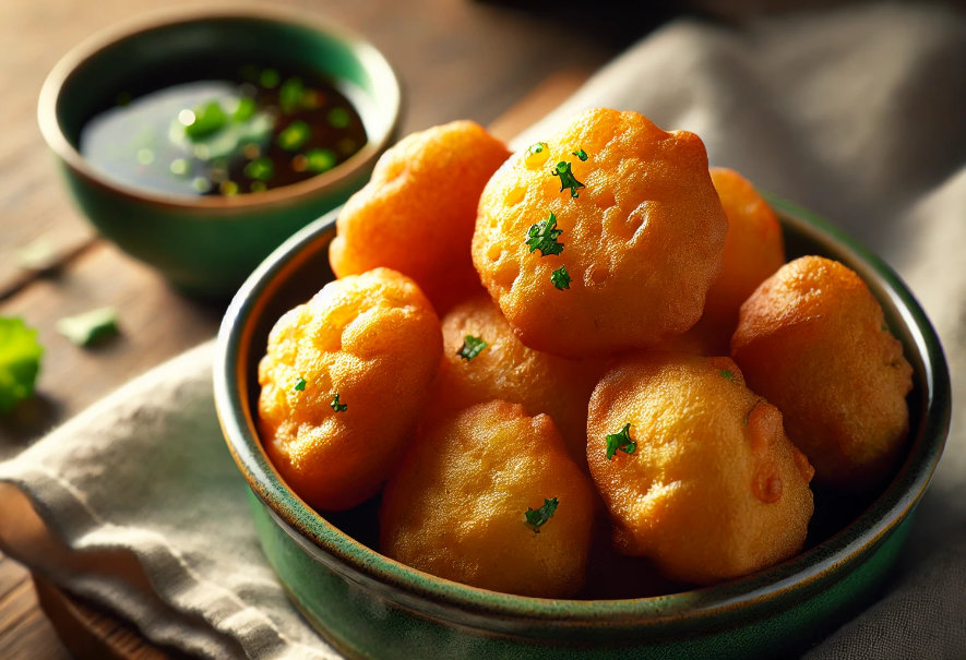 Receta de buñuelos de calabacín corsos